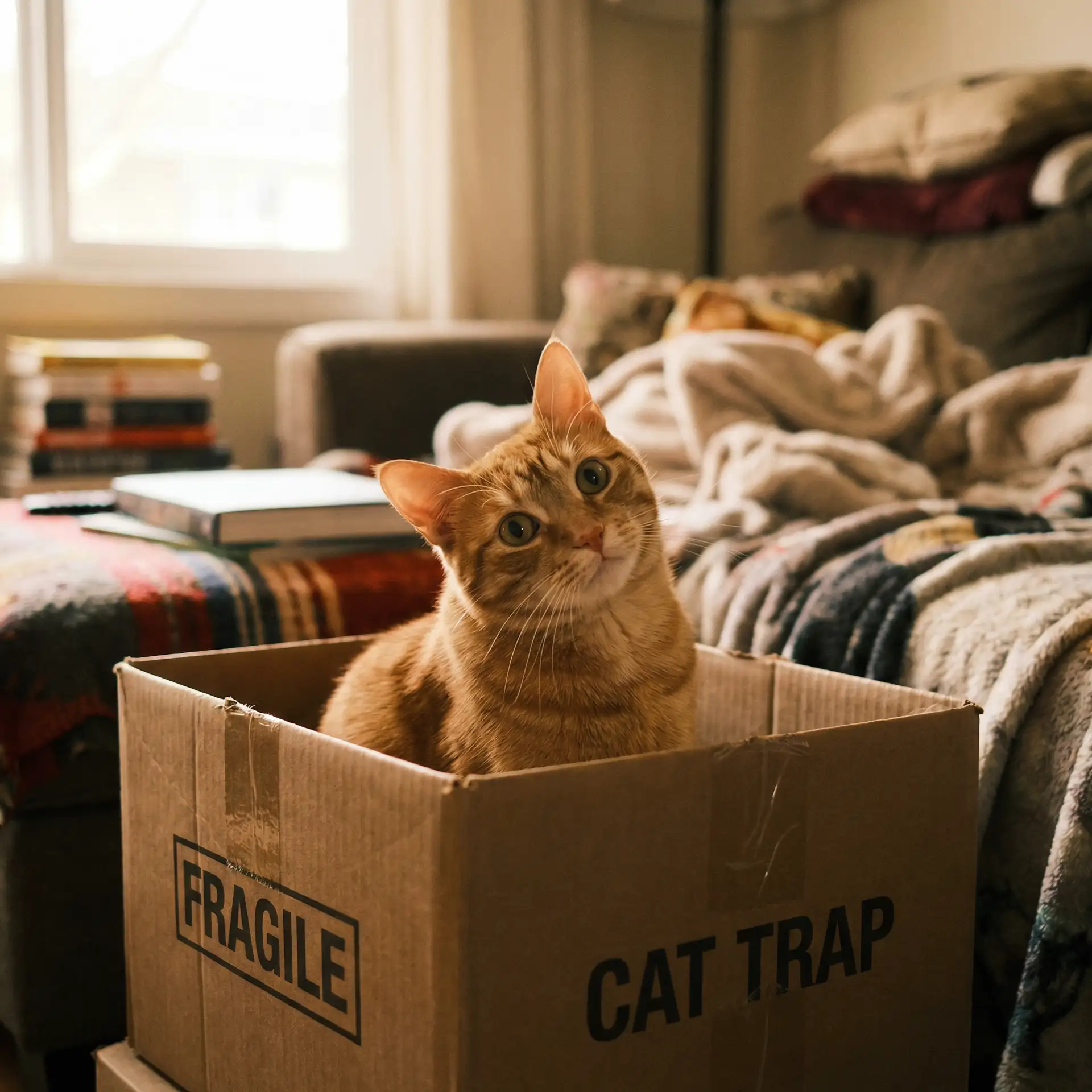 橘猫躲在纸箱里 - 国产最变态调教视频